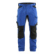 Handwerker Bundhose mit Stretch 1751 1832 - Handwerker Arbeitshose mit Stretch Kornblau/Schwarz 1751 1832 8599 D84 - 1