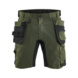 Handwerker Shorts mit Stretch 1752 1832 - Handwerker Shorts mit Stretch Waldgr&uuml;n/Schwarz 1752 1832 4298 C48 - 1