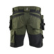 Handwerker Shorts mit Stretch 1752 1832 - Handwerker Shorts mit Stretch Waldgr&uuml;n/Schwarz 1752 1832 4298 C48 - 2