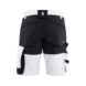 1773 1832 Malershorts Stretch - MALERSHORTS STRETCH Wei&szlig;/Schwarz 1773 1832 1099 C50 - 2