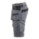 Shorts Handwerker Stretch Denim X1900 1992 1141 - Handwerker Shorts Stretch X1900 Mittelgrau/Schwarz 1992 1141 9699 C58 - 3
