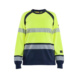 Damen Sweatshirt Multinorm 3454 1762 - Multinorm Sweatshirt f&uuml;r Damen HiVis Gelb/Marineblau 3454 1762 3389 M - 1