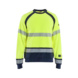 Sweatshirt Multinorm 3088 1762 - Multinorm Sweatshirt HiVis Gelb/Marineblau 3088 1762 3389 L - 1