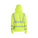 High Vis Sweatshirt m. abnehmb. Kapuze 3573 2538  - High Vis Sweatshirt mit abnehmbarer Kapuze High Vis Gelb 3573 2538 3300 XL - 3