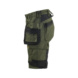 Damen Handwerkershorts Stretch 7133 1832 - Damen Handwerkershorts Stretch Waldgr&uuml;n/Schwarz 7133 1832 4298 C44 - 3