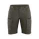 Damen Kurze Hose Stretch Service 7149 1845 - Damen Service Shorts Stretch Dunkel Olivgr&uuml;n/Schwarz 7149 1845 4599 C34 - 1