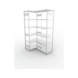 Eckregale - CLIP 150 Eck-Grundregal 2500x1000x500 mm verzinkt mit 12 Böden - 2