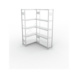 Eckregale - CLIP 150 Eck-Grundregal 2000x1000x300 mm verzinkt mit 10 Böden - 2