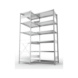 Eckregale - CLIP 150 Eck-Grundregal 2500x1000x600 mm verzinkt mit 12 Böden - 3