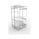 Steckregale S3 verzinkt, doppelzeilig - S3 CLIP 150 DGR 2500x1300x1200 mm vzk. - 2