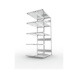 Steckregale S3 verzinkt, doppelzeilig - S3 CLIP 150 DAR 2500x1300x1000 mm vzk. - 3