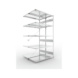 Steckregale S3 verzinkt, doppelzeilig - S3 CLIP 150 DAR 2500x1300x1200 mm vzk. - 1