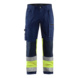 Bundhose High Vis mit Stretch 8202 1811 - High Vis Bundhose mit Stretch Marineblau/ High Vis Gelb 8202 1811 8933 C58 - 1