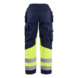 Damen Bundhose Multinorm 7081 1514 - Damen Multinorm Bundhose Marineblau/ High Vis Gelb 7081 1514 8933 C40 - 2