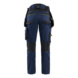 Bundhose STRIKER Damen Hdw. Stretch 7170 1149 - STRIKER Damen Hdw Bundhose Stretch Dkl. Mar.bl./HiVis Gelb 7170 1149 8633 C40 - 2