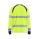 Langarmshirt Multinorm 3436 1737 - Lang&auml;rmeliges T-Shirt Multinorm HiVis Gelb/Marineblau 3436 1737 3389 XXL - 2