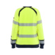 Damen Sweatshirt Multinorm 3454 1762 - Multinorm Sweatshirt f&uuml;r Damen HiVis Gelb/Marineblau 3454 1762 3389 M - 2