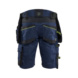 Handwerkershorts mit Stretch STRIKER 1972 1149 - STRIKER Shorts Stretch Dkl.Marineblau/HiVis Gelb 1972 1149 8633 C50 - 2