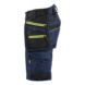 Handwerkershorts mit Stretch STRIKER 1972 1149 - STRIKER Shorts Stretch Dkl.Marineblau/HiVis Gelb 1972 1149 8633 C50 - 3