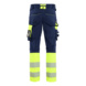 Bundhose HiVis 4-Wege-Stretch 1126 1648 - HiVis Bundhose 4-W-S Marineblau/ HiVis Gelb 1126 1648 8933 D112 - 2