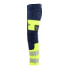 Bundhose HiVis 4-Wege-Stretch 1126 1648 - HiVis Bundhose 4-W-S Marineblau/ HiVis Gelb 1126 1648 8933 D112 - 3
