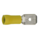 Conector plano aislado