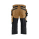 Handwerker Piraten Shorts mit Stretch 1754 1832 - Handwerker Piratenhose mit Stretch Nougat/Schwarz 1754 1832 7699 C64 - 2