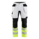 Malerhose High Vis 1775 1832<br/> - High Vis Malerhose Wei&szlig;/High Vis Gelb 1775 1832 1033 C50 - 1