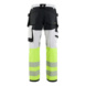 Malerhose High Vis 1775 1832<br/> - High Vis Malerhose Wei&szlig;/High Vis Gelb 1775 1832 1033 C50 - 2