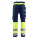Arbeitshose High Vis  1708 1811 - High Vis Arbeitshose Marineblau/ High Vis Gelb 1708 1811 8933 D31 - 2