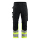 Arbeitshose High Vis  1708 1811 - High Vis Arbeitshose Schwarz/High Vis Gelb 1708 1811 9933 C44 - 1
