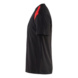 T-Shirt 3379 1030 - T-Shirt Schwarz/Rot 3379 1030 9956 4XL - 3