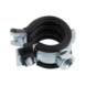 Qmatic buisklem van verzinkt staal - Qmatic buisklem, schroefdraad M8 20-23 mm, 1/2 inch - 3