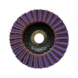 F&auml;cherscheibe purple Keramik Kombi Mop - F&auml;cherschleifscheibe purple Keramik Kombi Mop mittel - 2