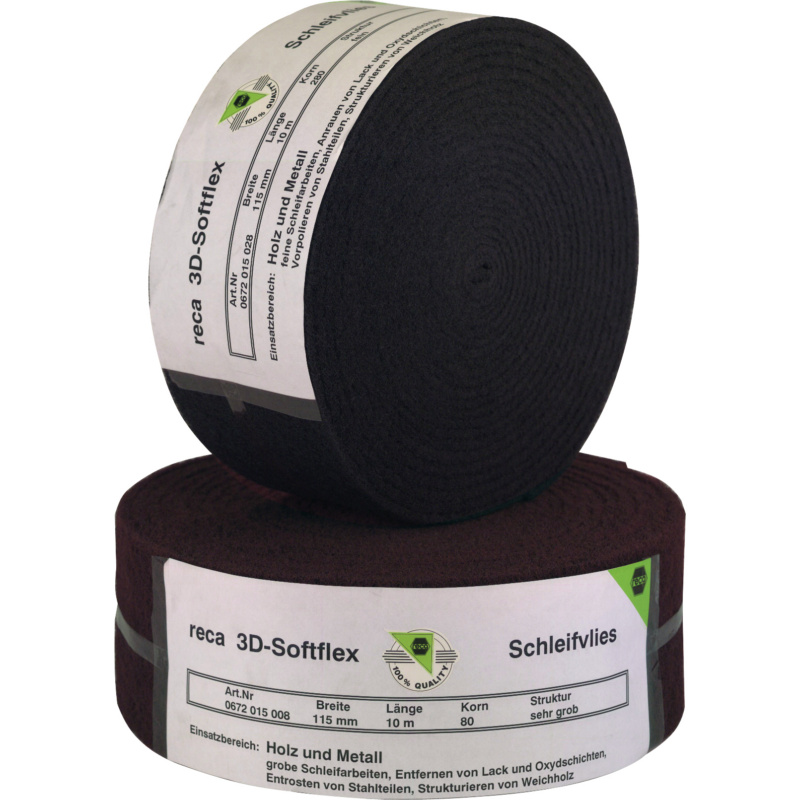 Schleifvlies Plus Rolle - rotbraun
