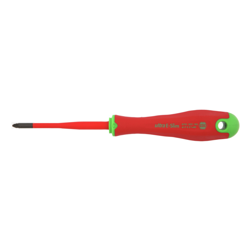 ultra E-Slim VDE PlusMinus Z screwdriver - RECA ultra E-Slim VDE screwdriver PZ, recessed head, PlusMinus Z1 +/-