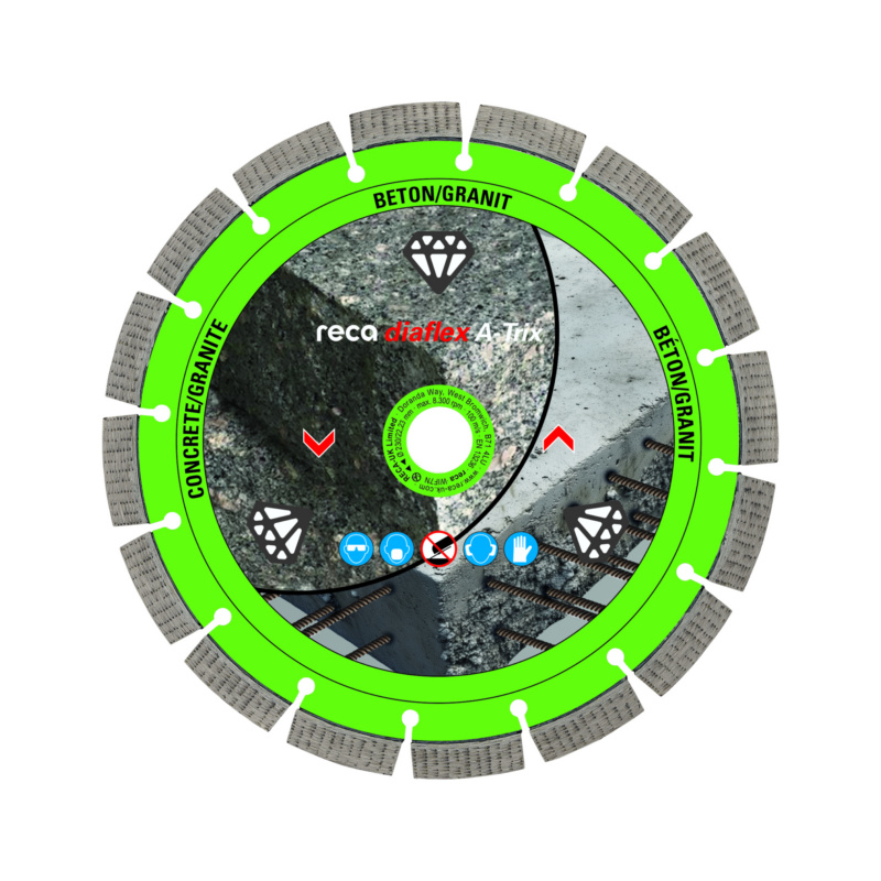 Reca Material Reca A-trix diamond blade for hard materials buy product online