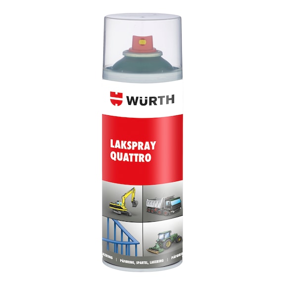 Spraymaling Quattro - QUATTRO LAK BLADGRØN RAL 6002 400ML
