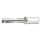 Indexable insert drills for stainless steel machining