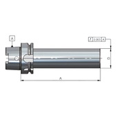 Control, adjustment and test mandrel HSK