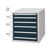 HK Drawer cabinet system 700 S with 6 drawers