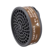 Respiratory filter, gas filter