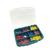 İzoleli kablo klemensi ürün seti, 0,5 - 6 mm²