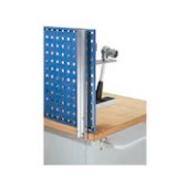 Perforated panel systems, slotted panel systems