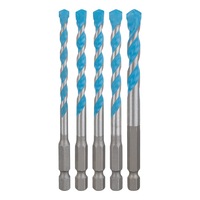 BOSCH Expert HEX-9 MultiConstruction jeu de forets 5,5/6/6/7/8 mm, 5 pcs
