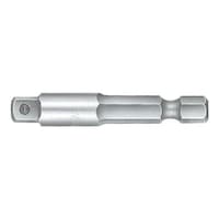 WIHA tool shank 1/4 E 6.3, drive 1/4 50 mm long