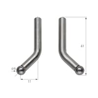 ATORN 通用比较测量仪器，滑尺，弯曲，长 41 毫米