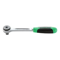 STAHLWILLE Carraca, 1/2 DIN 3122, 265 mm, 60 dientes