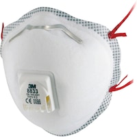 3M Maschera respiratoria FFP 3, conf. 10 pz, tipo 8833