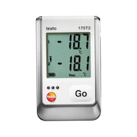 Registrador de datos de temperatura TESTO 175 T2 rango med. -40-+120° blanco